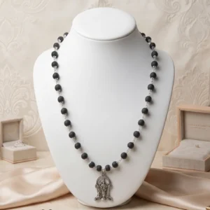 Collections Silver Capped Lord Murugan Pendant
