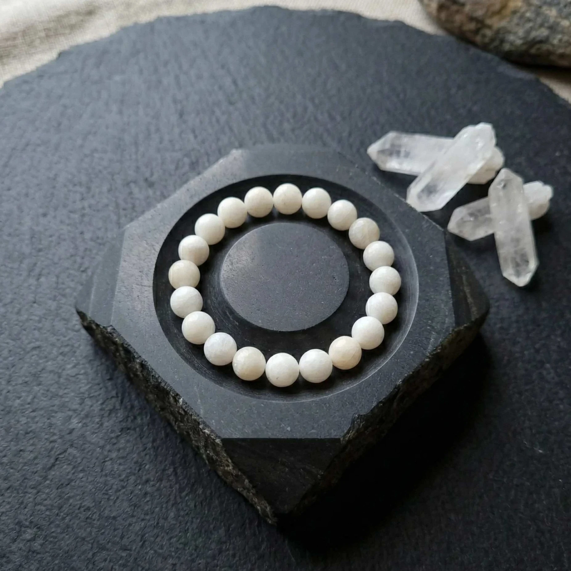 moonstone bracelet for emotional balance & intuition moonstone bracelet for emotional balance & intuition