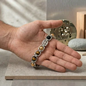 dhan yog metal bracelet
